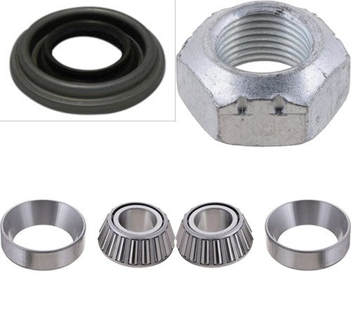 Dodge W100 W200 Dana 44 Pinion Bearings Nut Seal Kit