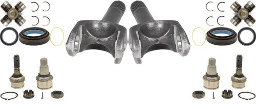 Ford F250 F350 Dana 60 Stub Shaft Ball Joint U-Joint Seal Kit Both Sides