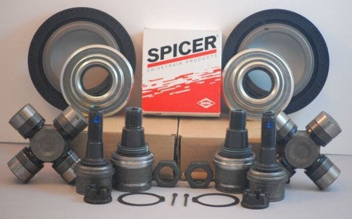 Ford F250 F350 Dana Super 60 Axle Seals U-Joints Ball Joints Both Sides 2005-2014
