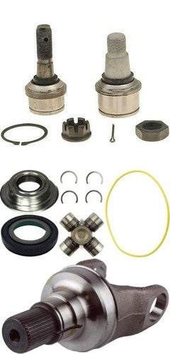 Ford F-250 F-350 Dana Super 60 Axle Stubs Seals Ball Joints U-Joints Single
