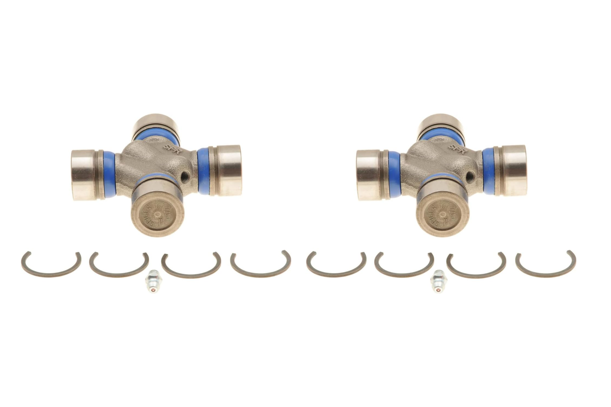 Two Spicer 5-3147X U-joints.