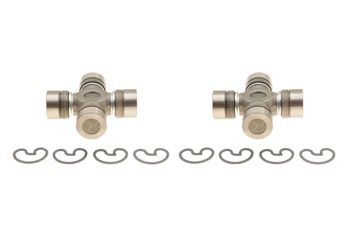 Two Spicer 5-3206X U-joints.