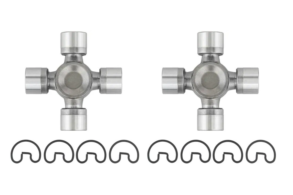 Two Spicer 5-3207X U-joints.