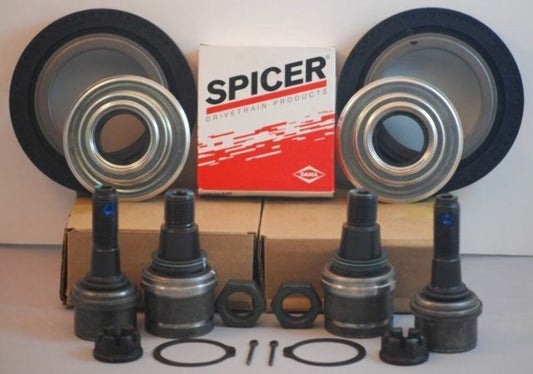 Ford F250 F350 Dana Super 60 Front Axle Seals Ball Joints Both Sides 2005-2024