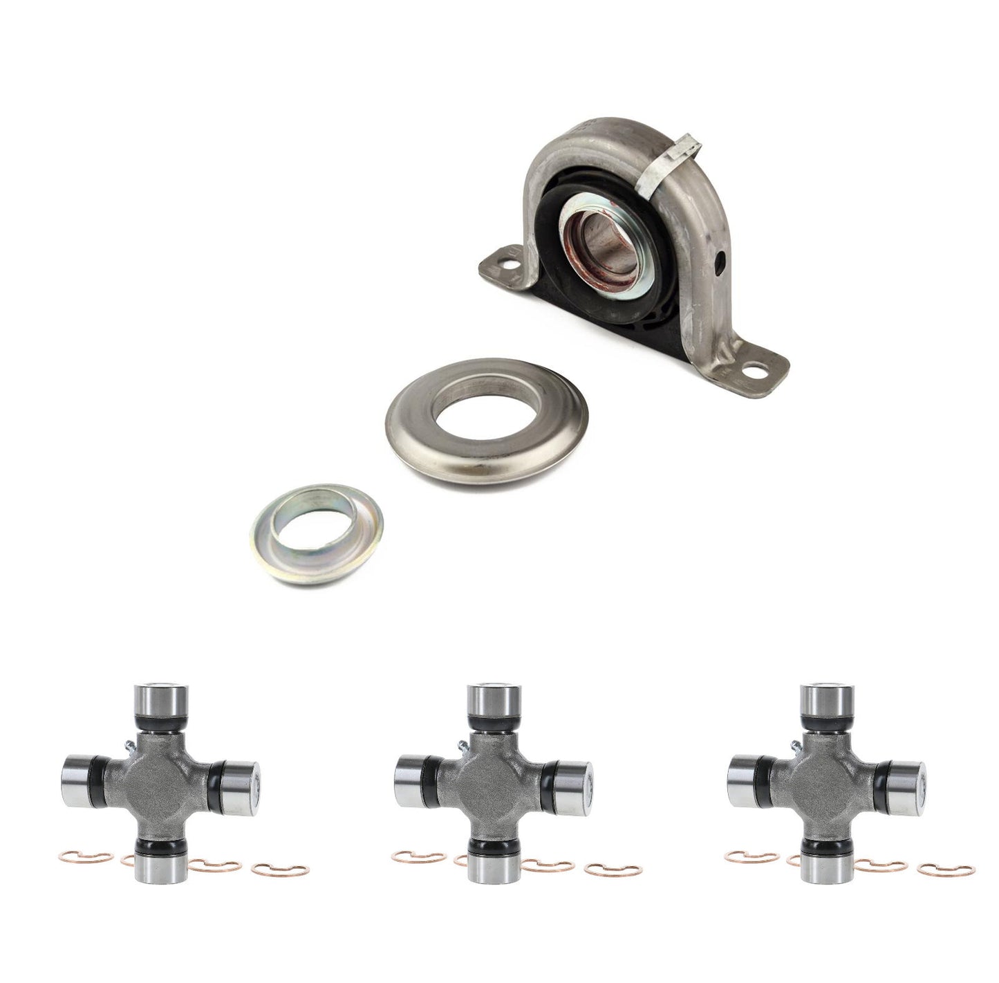 Dodge Ram 2500 Rear Driveshaft Carrier Bearing U-Joint Kit