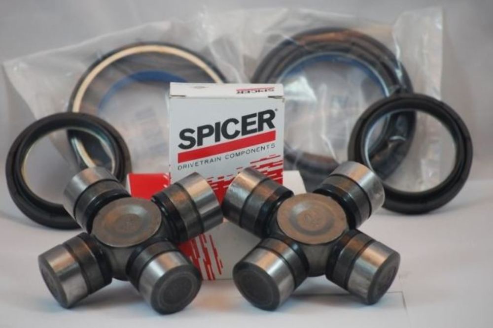 Ford F250 F350 Dana 50/60 Front Axle Seals U-Joints Kit Alt