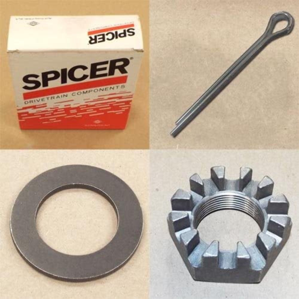 Dana 44/60 Castle Nut Washer Pin Kit