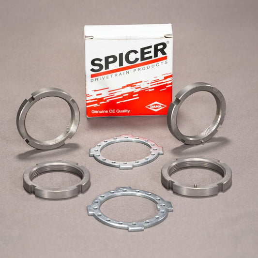 Ford F350 Dana 60 Front Axle Spindle Nut Kit