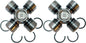 JK Wrangler Dana 30 U-Joint Set