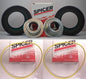Ford Super Duty Dana 60 Inner Knuckle Vacuum Seal Dust Seal Kit