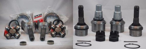 Ford F250 F350 Dana 50/60 Outer Axle Stub Ball Joints Master Seal Kit Both Sides