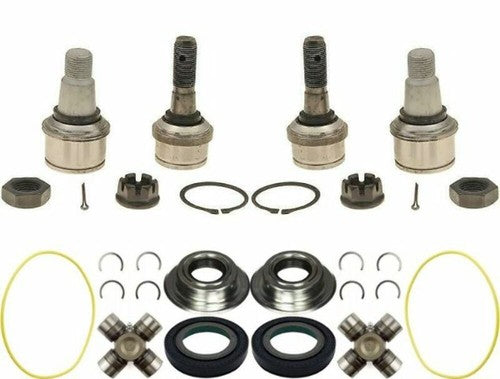 Ford F250 F350 Dana Super 60 Axle Seal Ball Joints Greasable U-Joints 2017-2025 Both Sides