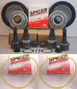 Ford F250 F350 Dana Super 60 Front Axle Seal Hub O-Ring Ball Joints Set 2005-2024