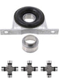 Ford F-250 F-350 Rear Driveshaft Carrier Bearing U-Joint Kit