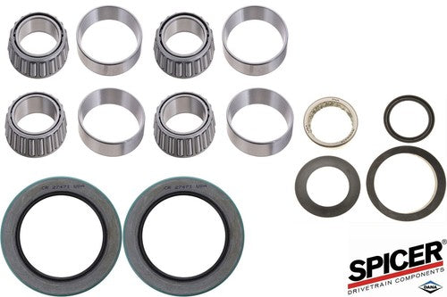 GMC Chevy Dana 60 Front Wheel Spindle Bearing Kit with Seals 1979-1991