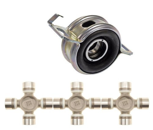 Toyota T-100 4WD Driveshaft Carrier Bearing U-Joints Kit