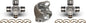 Ford F250 F350 CV Driveshaft Center H-Yoke 1350 U-Joints