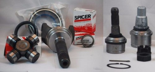 Ford F250 F350 Dana 50/60 Axle Stub Shaft Ball Joint Seal Kit Single