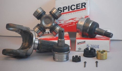 Jeep TJ YJ XJ Dana 30/44 Axle Spindle Stub U-Joints Ball Joints