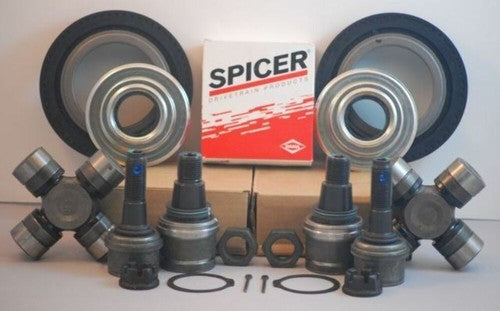 Ford F250 F350 Dana Super 60 Axle Seals U-Joints Ball Joints Both Sides 2017-2025