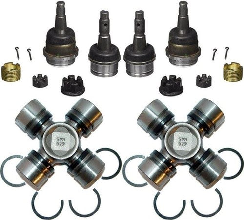 Dana 30 JK Wrangler Ball Joint U-Joint Set