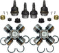 Dana 30 JK Wrangler Ball Joint U-Joint Set