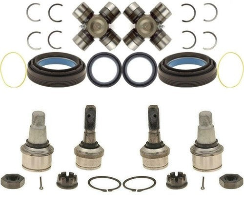 Ford F-250 F-350 Dana 60 Axle Seals U-Joints Ball Joints Both Sides