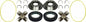 Ford F-250 F-350 2017-2025 Super 60 Front Axle Seal Greasable U-Joints