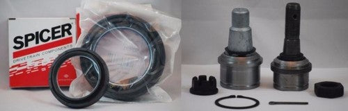 Ford F-250 F-350 Dana 50/60 Front Axle Tube Seal Ball Joint Kit