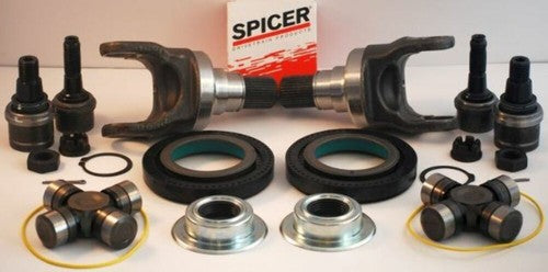 Ford F-250 F-350 4WD 2017-2025 Outer Axle Stub Seals U-Joint Ball Joint Set
