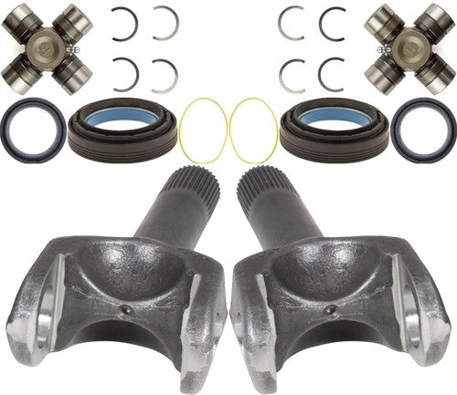 Dana 60 Outer Axle Shaft Seal U-Joint Kit Both Sides