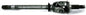 Spicer Front Left Driver Side Complete Axle Shaft Assembly for 1992-2006 Jeep Wrangler & Cherokee (Dana 30, Non-ABS)