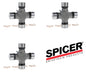 Nissan Titan 4x4 Rear Two-Piece Driveline U-Joint Kit 2007-2015