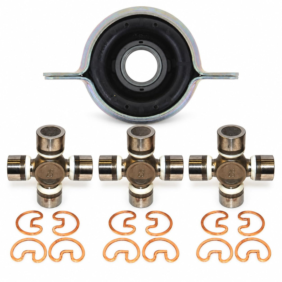 Spicer Driveshaft Carrier Bearing & U-Joints Kit | Toyota Tacoma 4WD 2005-2015 | PLAT-SPICER-KIT338