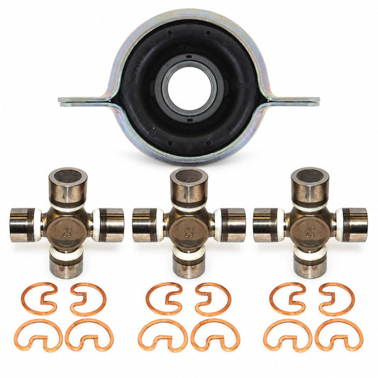 Spicer Driveshaft Carrier Bearing & U-Joints Kit | Toyota Tacoma 4WD 2005-2015 | PLAT-SPICER-KIT338