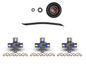 One Spicer 211514X driveshaft center support bearing and three Spicer 5-153X U-joints.