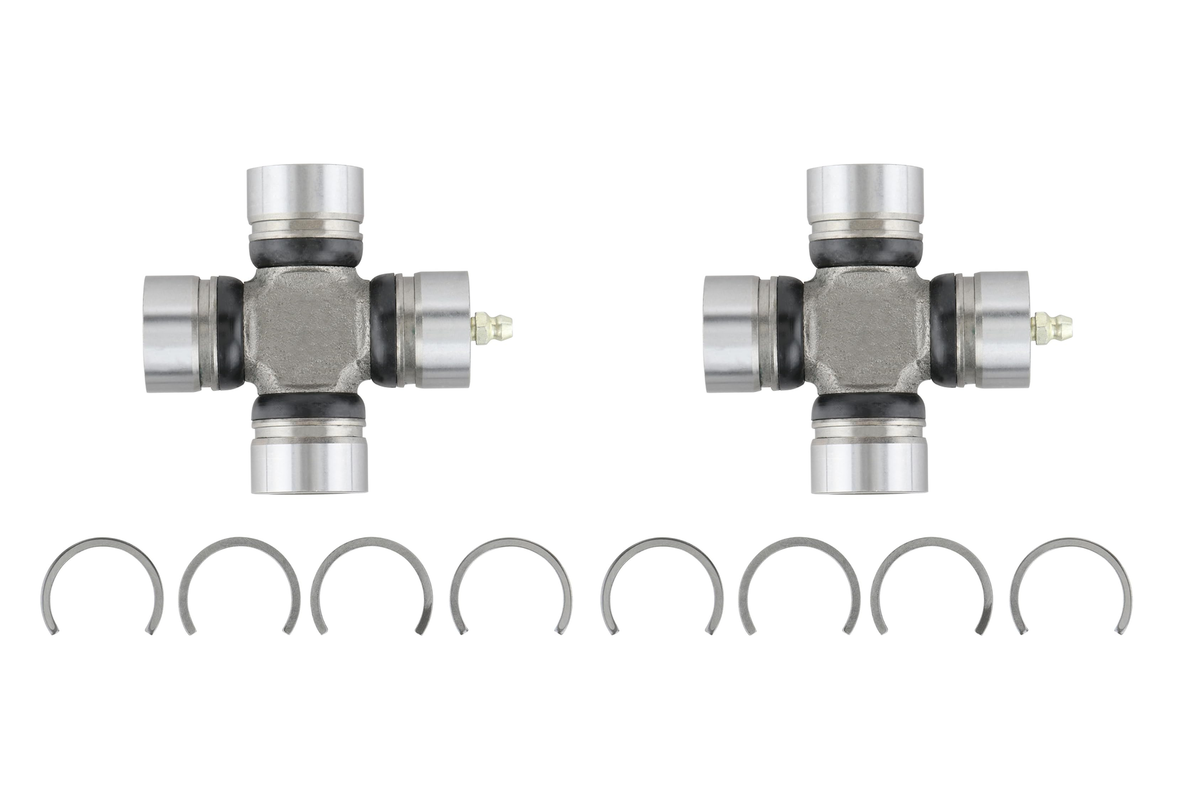 Two Spicer 5-1510X U-joints.