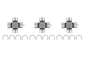 Three Spicer 5-1510X U-joints.
