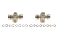 Two Spicer 5-3206X U-joints.
