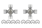 Two Spicer 5-3207X U-joints.
