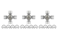 Three Spicer 5-3207X U-joints.